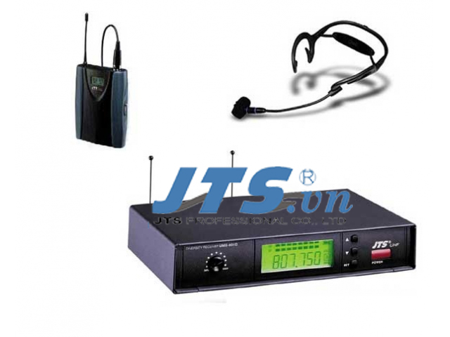 Bộ thu phát không dây UHF và micro trùm đầu JTS US-901D/PT-950B+CX-504