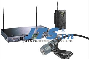 Bộ thu phát không dây UHF và 2 micro cài áo JTS Bộ thu phát không dây UHF và 2 micro cài áo JTS US-903DC Pro/PT-920BG+CM-501